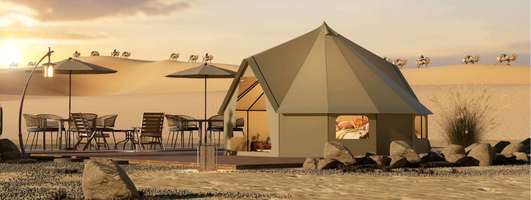 南山区露营酒店帐篷产品